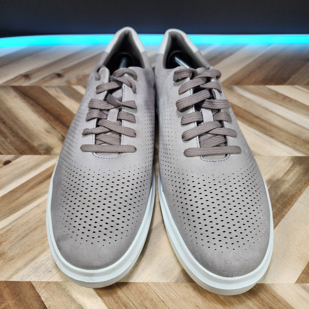 Cole Haanβ Men's Size 13 WIDE GrandPro Rally Laser Cut Sneaker Ironstone C31220 - Picture 3 of 12